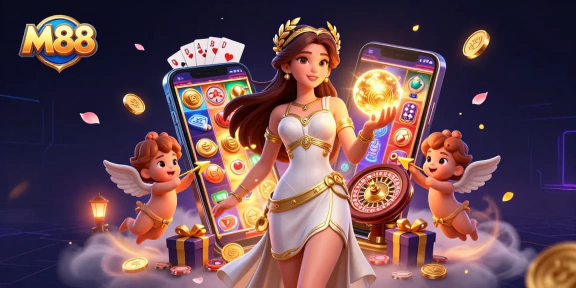 Experience thrilling wins at M88 with immersive gameplay and vibrant casino elements.