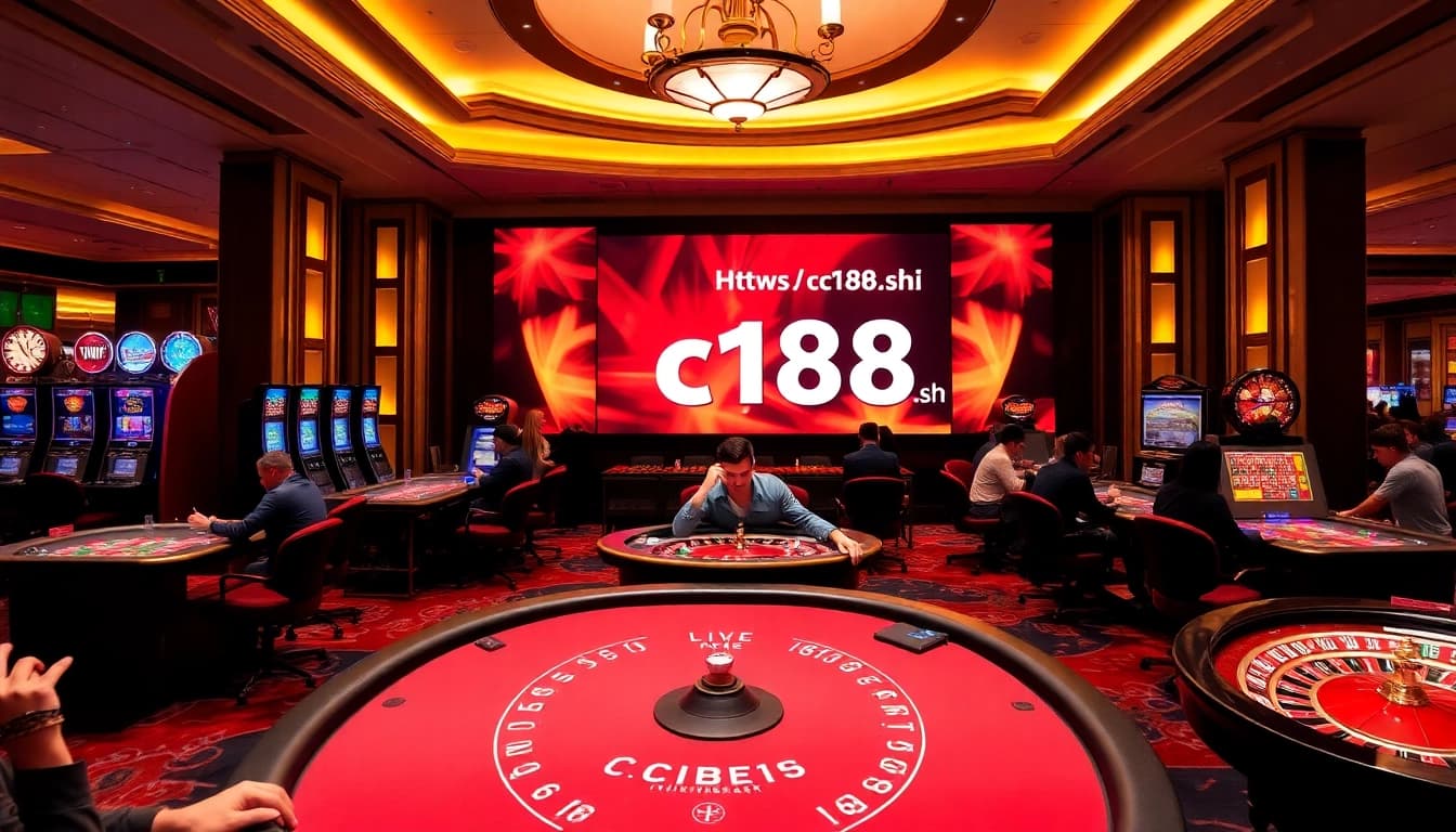 Play exciting games at https://c168.sh/ with a vibrant live dealer table and captivating gaming atmosphere.
