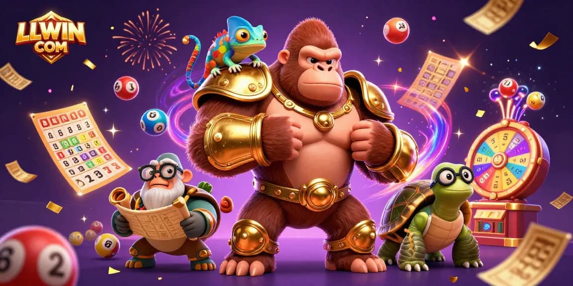 Join the exciting adventure of LLWIN COM with vibrant gambling elements and dynamic characters.