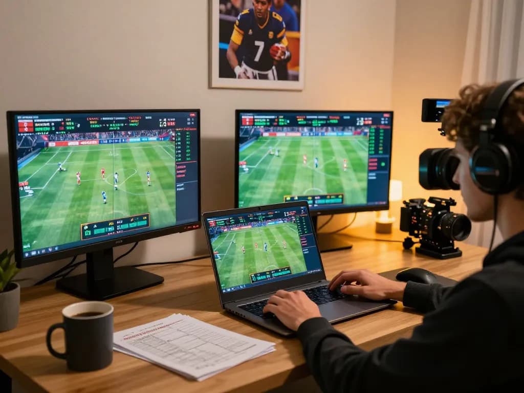 engaged player analyzing betting odds at rr88vip online sports betting site, highlighting strategic gameplay