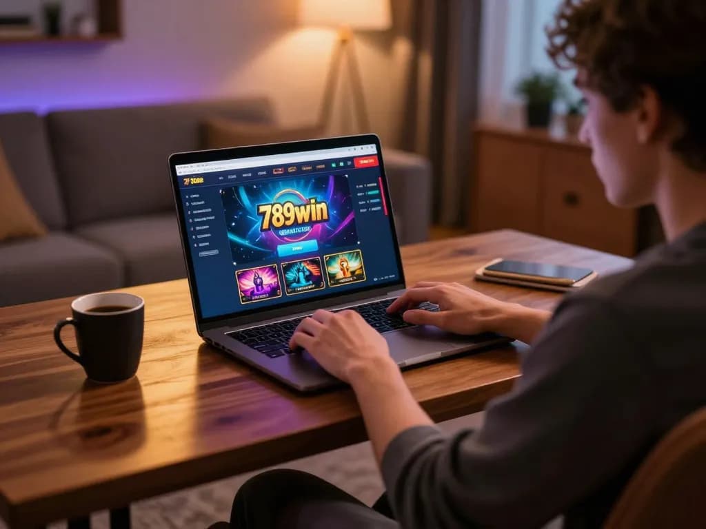 Engaging player enjoying online gaming experience on 789win, highlighting strategic gameplay.
