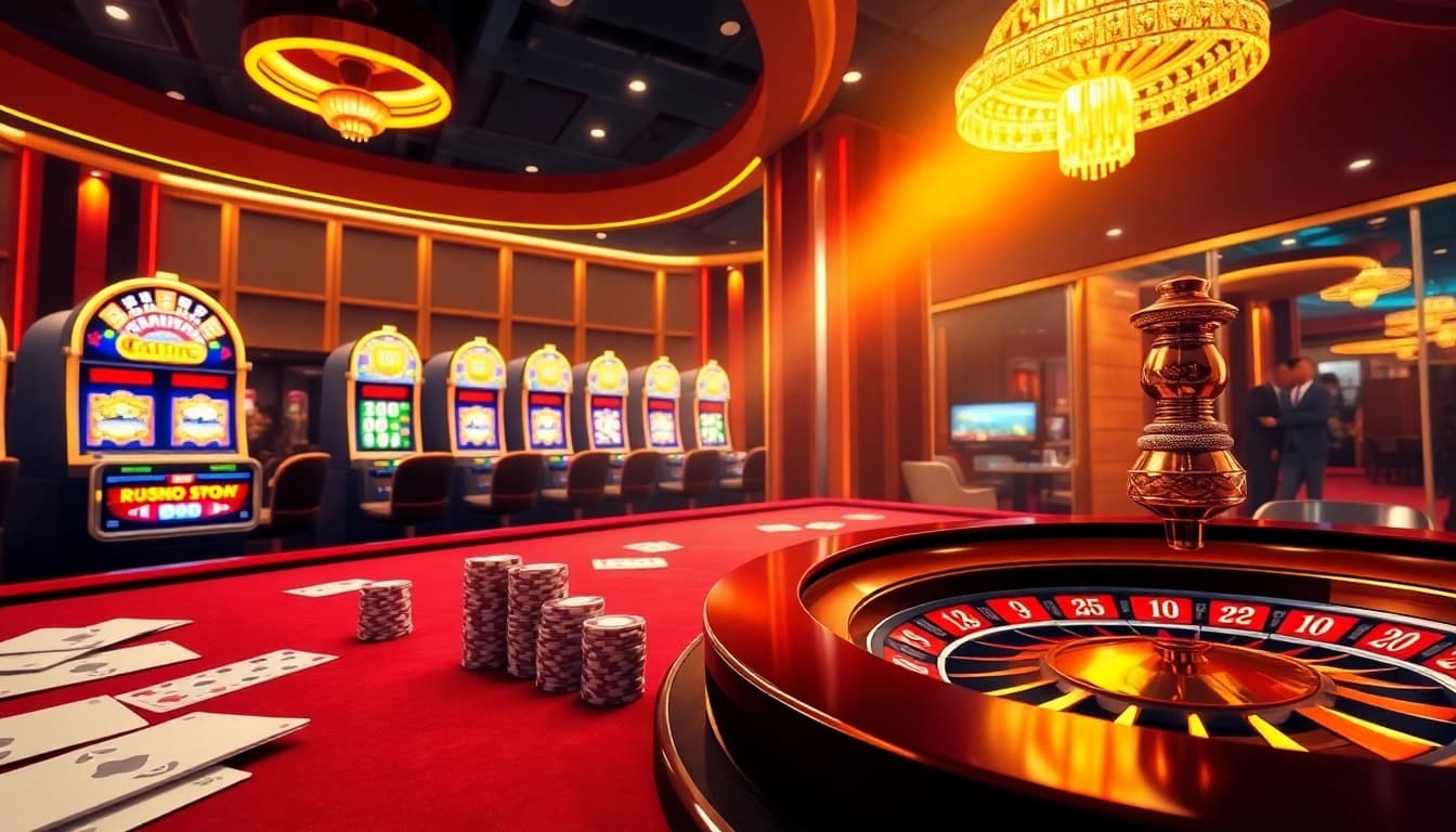Experience the excitement and luxury of nhà cái CM88 with thrilling casino visuals.