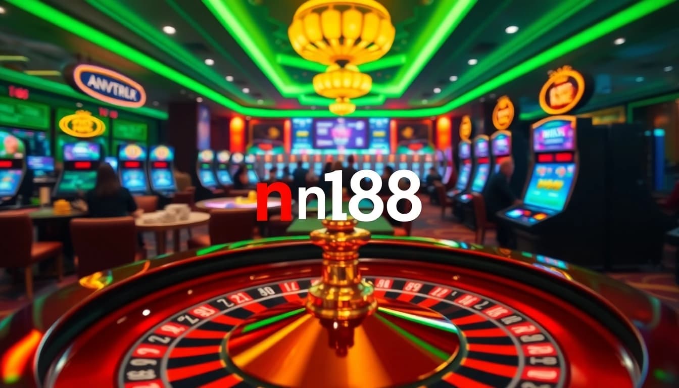 Experience the thrill of gambling at n188 with vibrant casino tables and high-tech gaming.