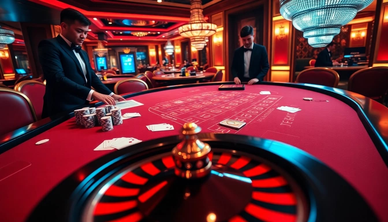 Experience the thrill of 88AA with vibrant casino games and luxurious poker tables.