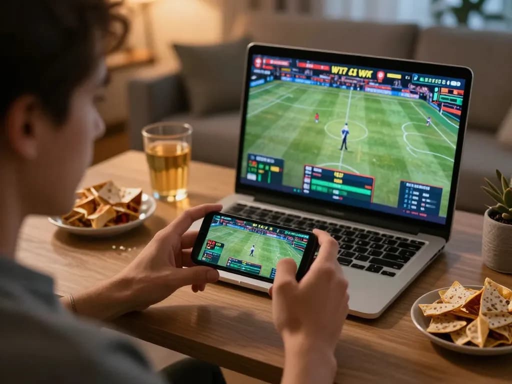 Experience exhilarating sports betting with bl555 on your smartphone in a cozy setting