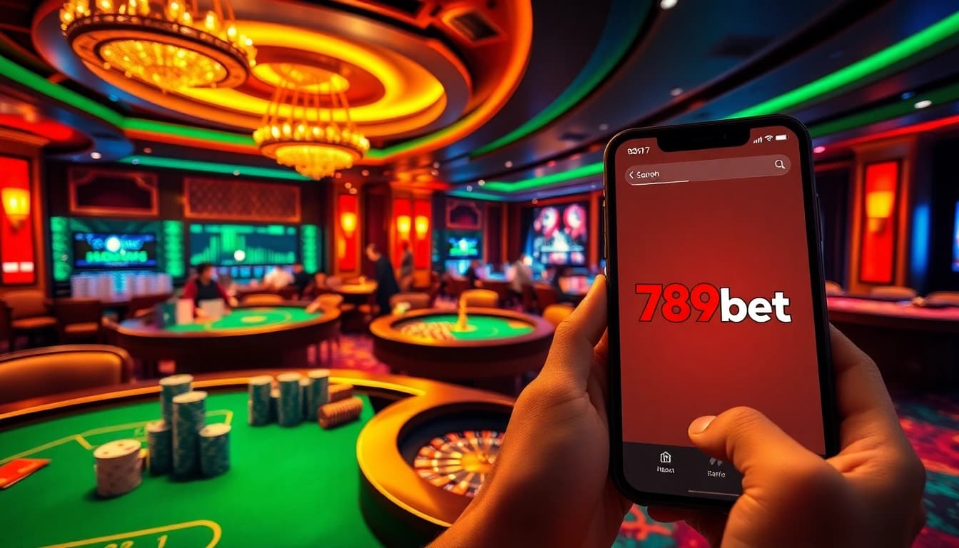 Experience the thrill of 789bet with vibrant casino visuals and dynamic gameplay.