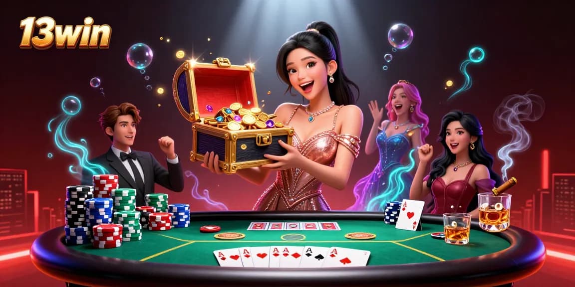Experience thrilling wins at 13win with exciting poker and treasure-filled casino adventures.