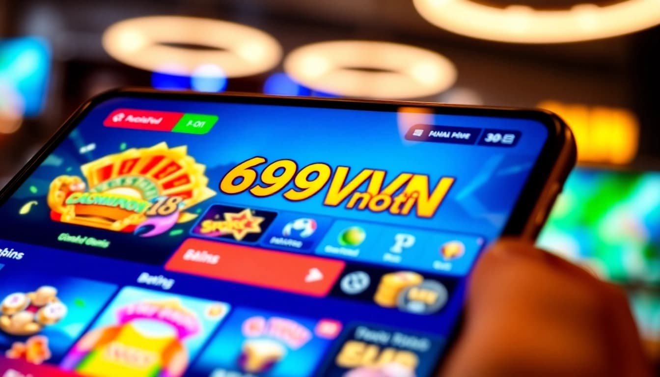 Experience thrilling gameplay with 69VN mobile's user-friendly interface and vibrant graphics.