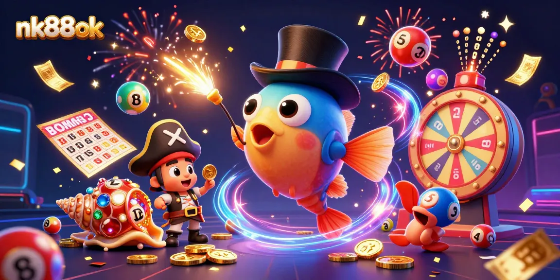 Engage in thrilling gameplay at nk88ok with vibrant lottery and bingo elements enhancing your gaming experience.