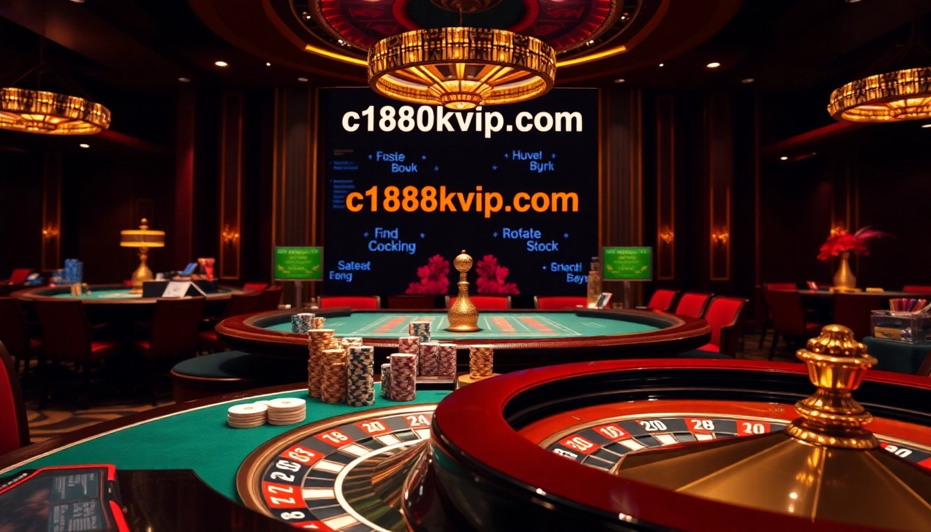 Experience high-stakes gaming action at c168okvip1.com with a luxurious casino atmosphere.