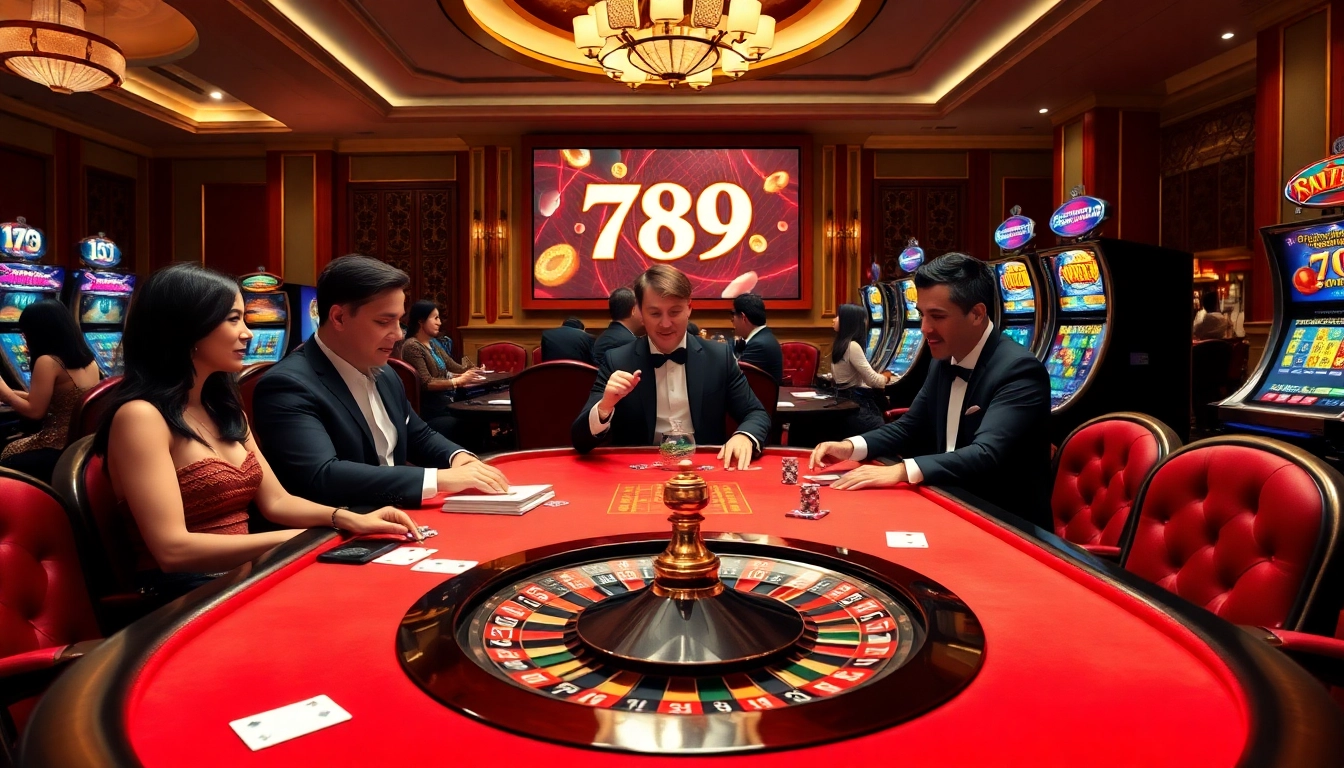 Experience the thrill of gaming at 789p with high-stakes poker and vivid slot machines.