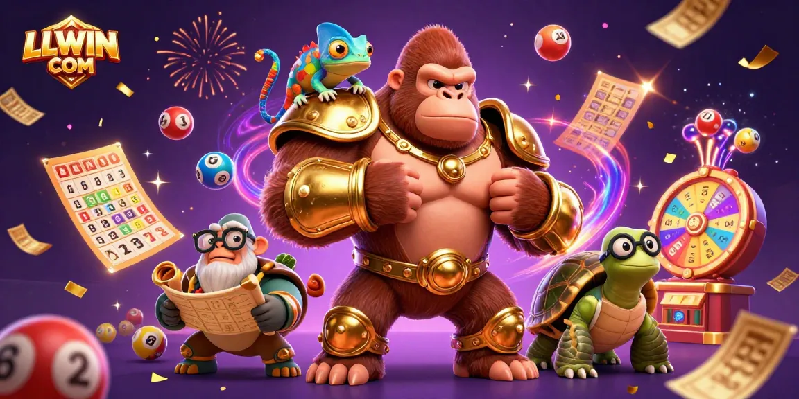 Join the exciting adventure of LLWIN COM with vibrant gambling elements and dynamic characters.