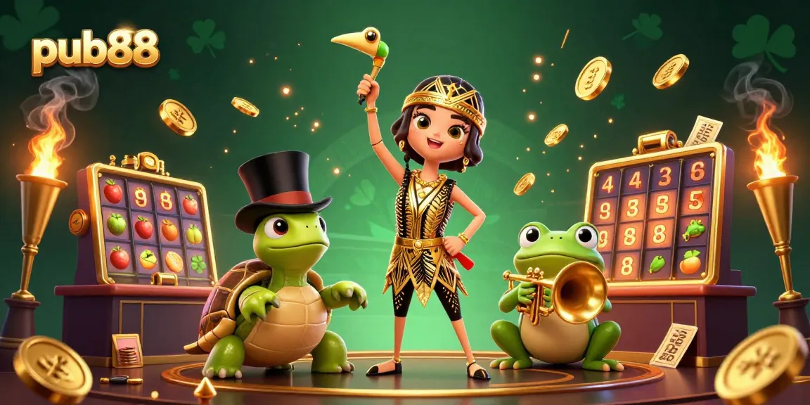 Join the excitement at pub88 with a vibrant casino scene showcasing dynamic gameplay and rich rewards.