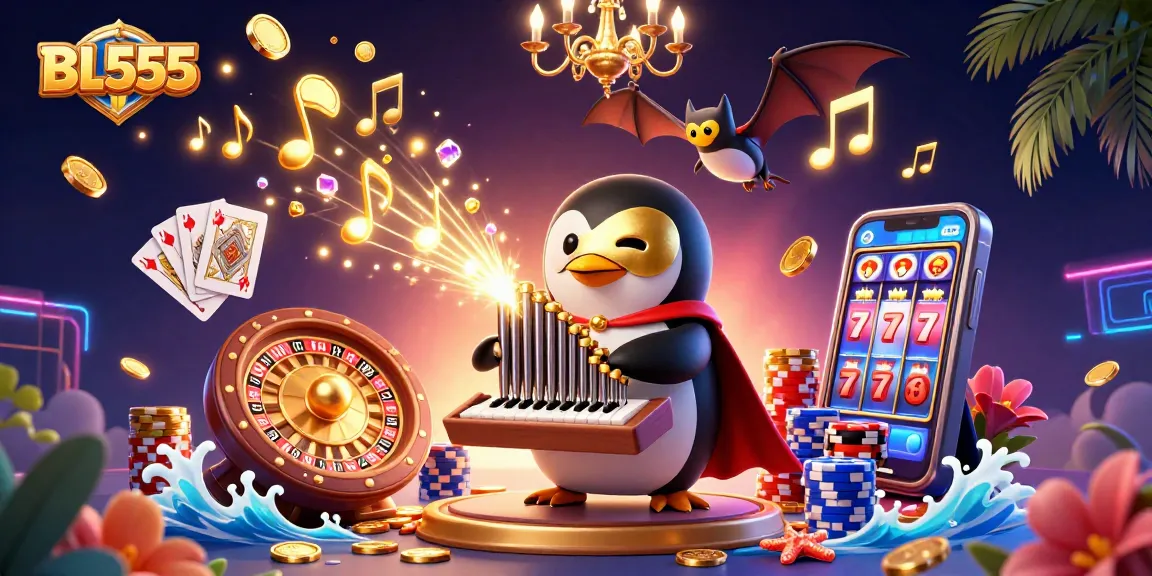 Experience the thrill of gambling with BL555's vibrant casino atmosphere and stunning visuals.