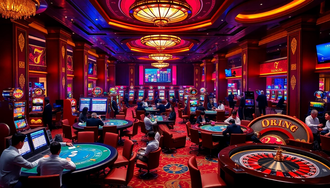 Engaged players at 789Win casino tables enhance the gaming experience with excitement and strategy.