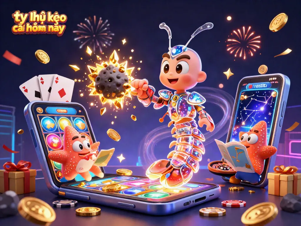 Bet on tỷ lệ kèo nhà cái hôm nay with dynamic 3D casino characters and engaging game elements.