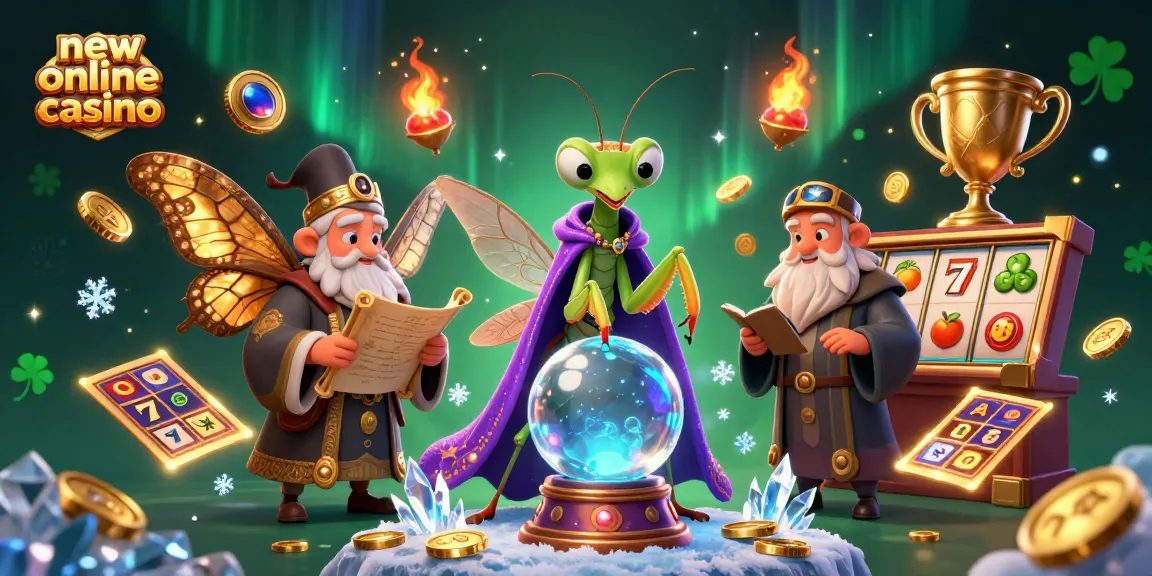 Experience the excitement of a new online casino with vibrant 3D characters and dynamic slot visuals.