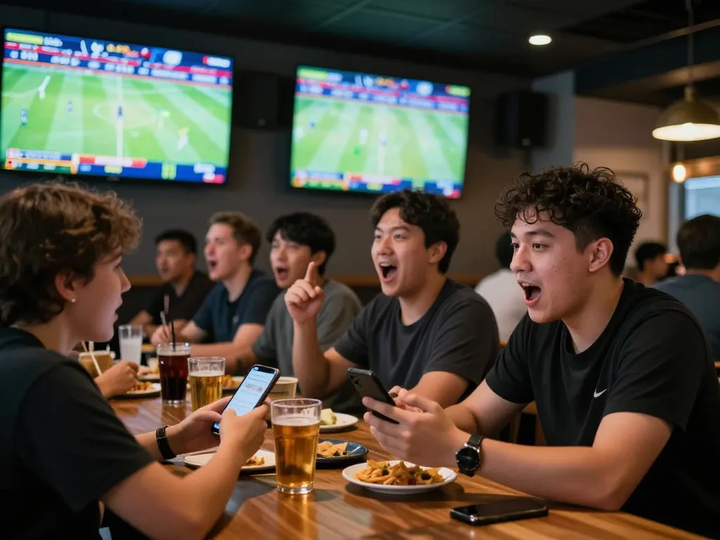 Fans engage in thrilling sports betting at Vsbet, capturing excitement and strategy.