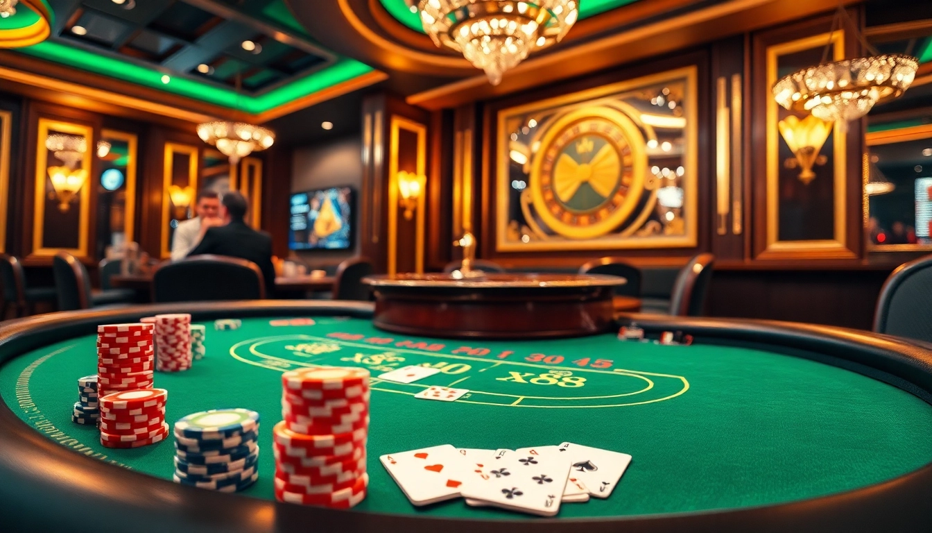 Experience baccarat excitement at the XX88 casino, where high-stakes action unfolds.