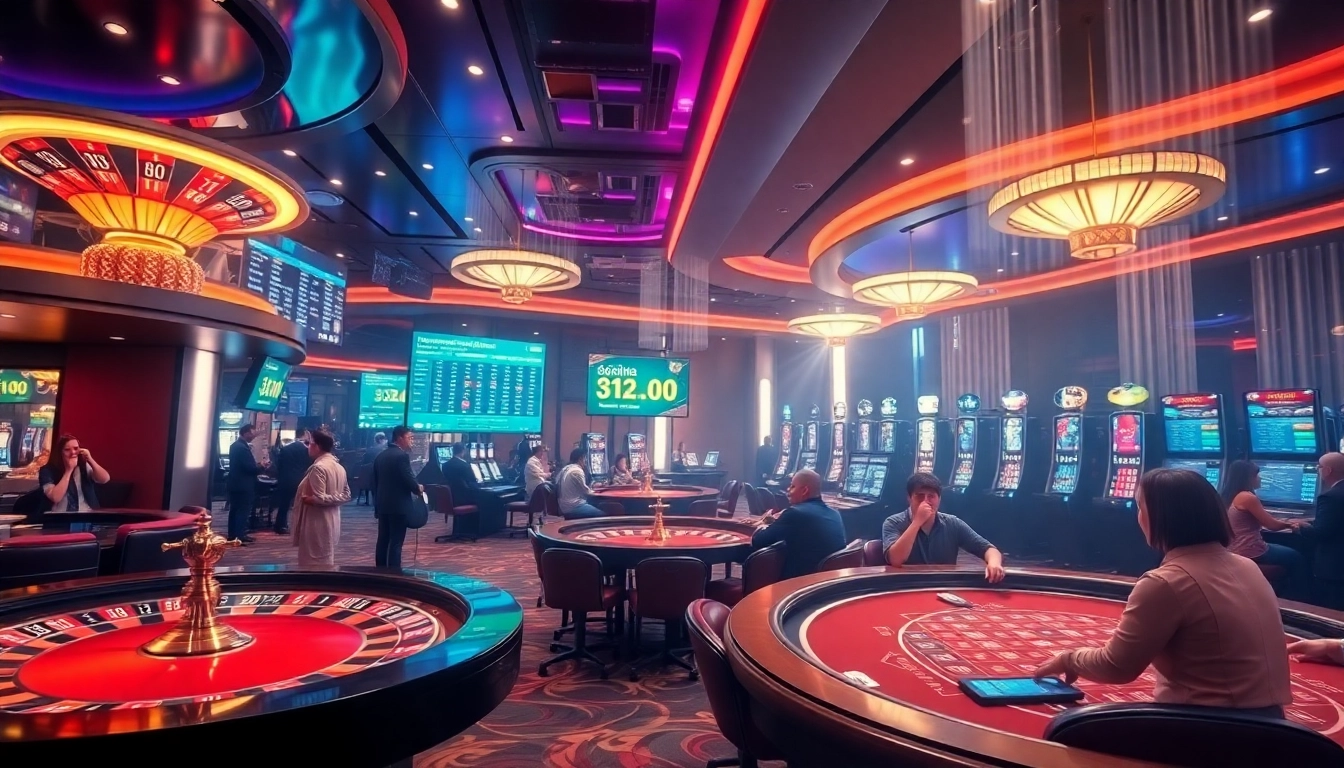 Engaged players enjoying gambling at nhà cái 8XX's online casino.