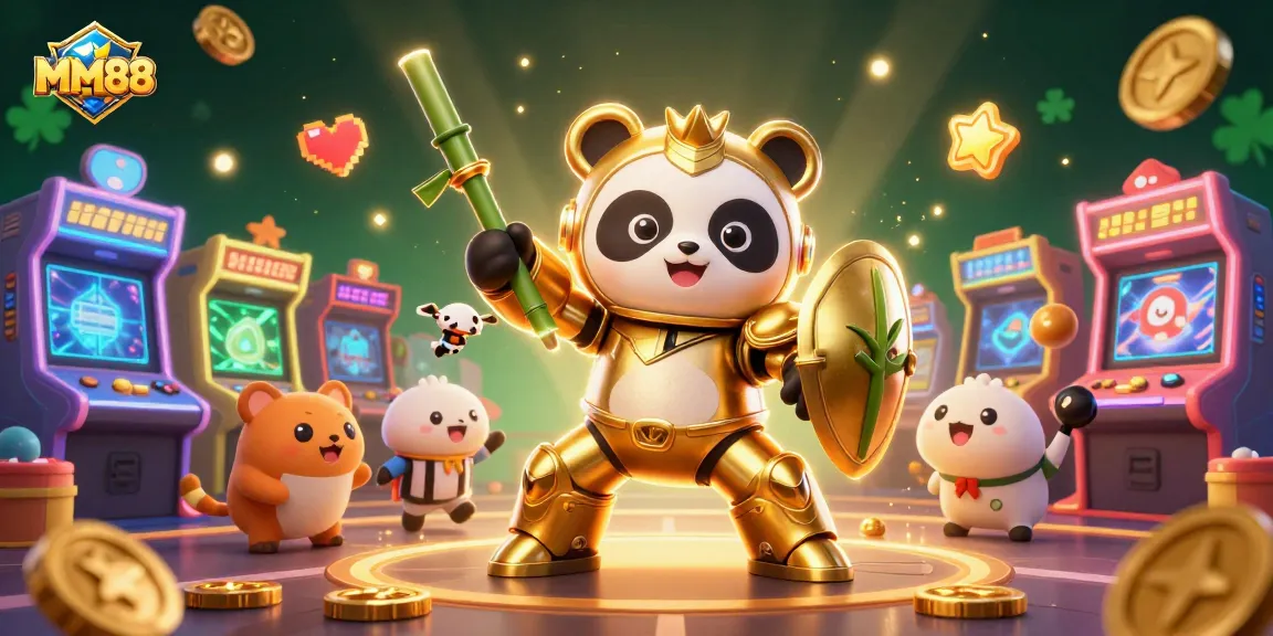 Engage in thrilling MM88 gameplay with vibrant visuals and immersive characters in an energetic casino environment.