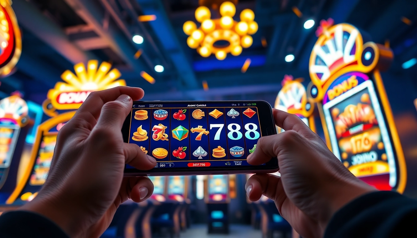 Exciting online gaming experience with aman788 slot machine interface and vibrant graphics.