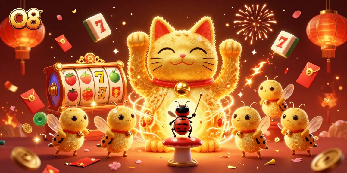 Celebrate your wins at O8 with dynamic casino visuals and enchanting characters.