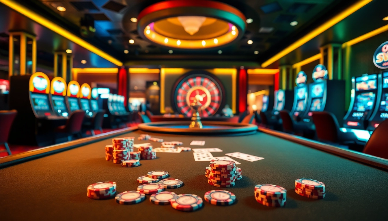 Experience high-stakes fun at SV66 casino with vibrant gaming tables and thrilling action.