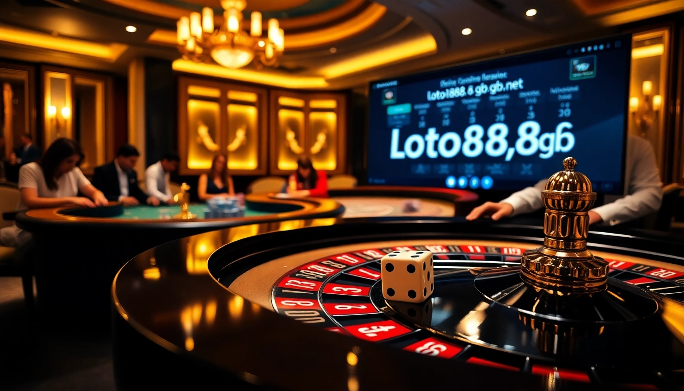 Experience thrilling gambling at loto188.gb.net with intense roulette and poker action.