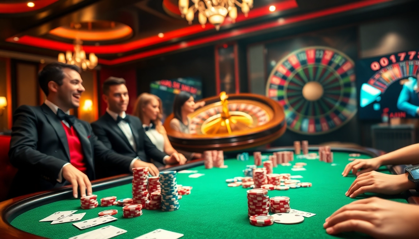 Experience the thrill of high-stakes poker at OKFUN casino, where luxury meets excitement.