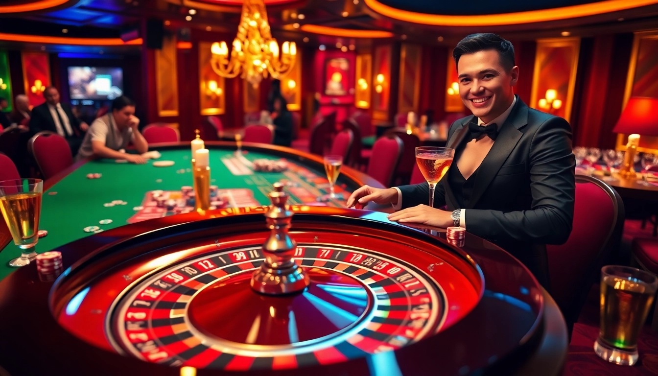 Experience high-stakes gaming with thrills at https://mm88.agency/ featuring roulette and poker excitement.