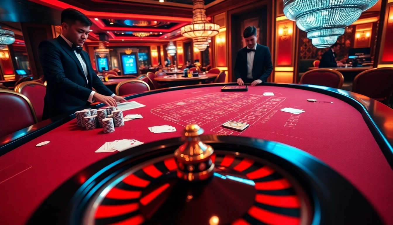 Experience the thrill of 88AA with vibrant casino games and luxurious poker tables.